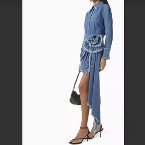 NWT ELLIATT Denim Skirt & Shirt Set